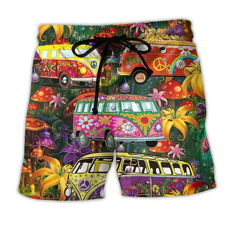 Stylische klassische Strandshorts für Männer, ideal für Strand, Pool und sommerliche Tage