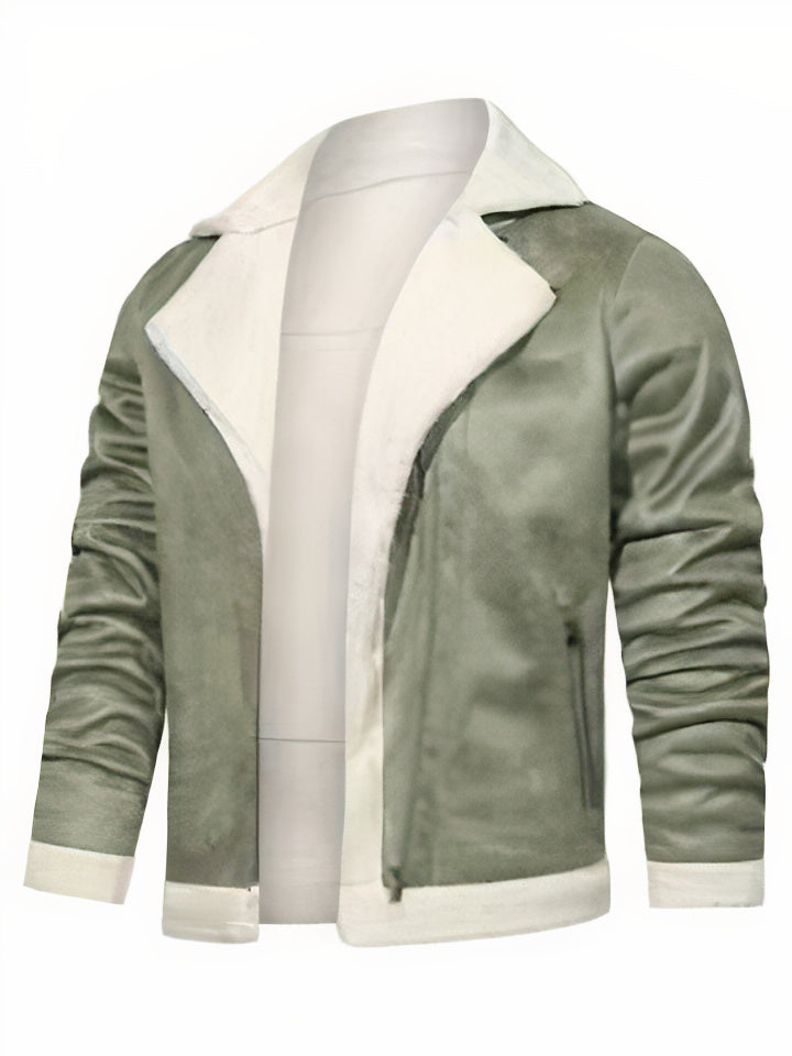 Stylische Winter-Bomberjacke für Männer, warm und modern für kalte Tage.