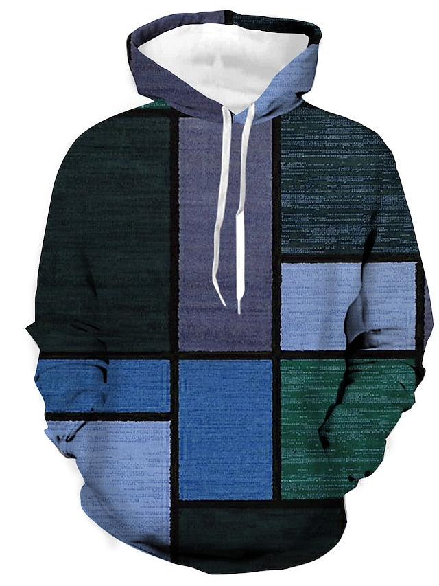 Stylischer Plüsch-Kapuzenpullover für Männer, warm und bequem für kalte Herbst- und Wintertage.