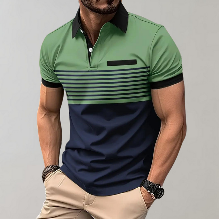 Stylisches gestreiftes Polo für den Sommer – leicht, bequem und perfekt für warme Tage