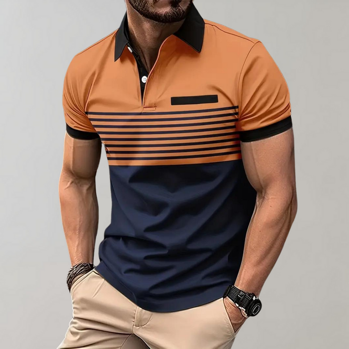 Stylisches gestreiftes Polo für den Sommer – leicht, bequem und perfekt für warme Tage