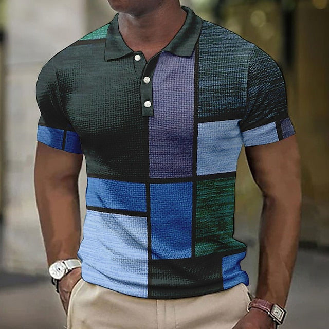 Stylisches Poloshirt für Herren mit atmungsaktivem Material und edlem Design für den Sommer.