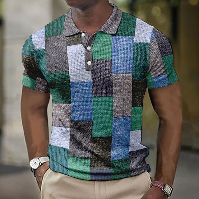 Stylisches Poloshirt für Herren mit atmungsaktivem Material und edlem Design für den Sommer.