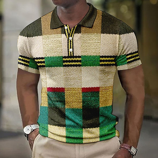 Stylisches Poloshirt für Herren mit atmungsaktivem Material und edlem Design für den Sommer.