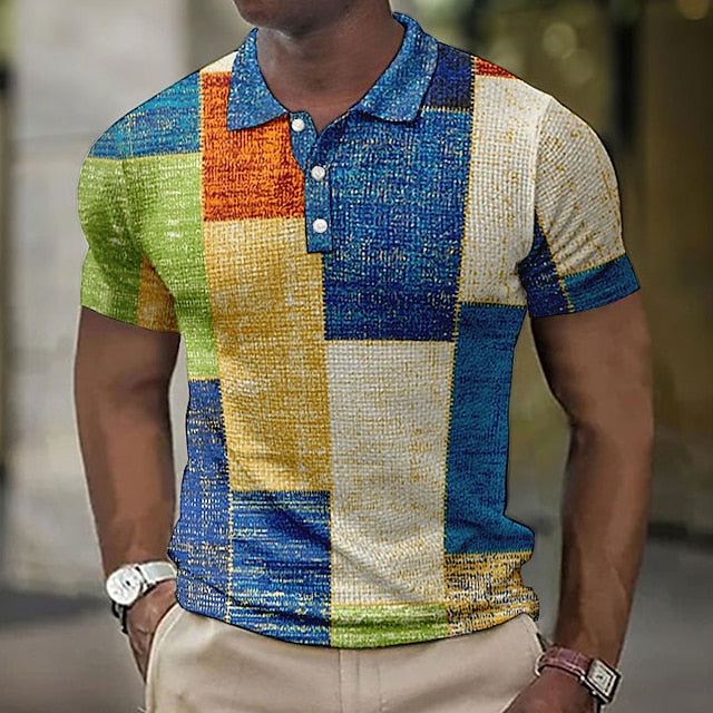 Stylisches Poloshirt für Herren mit atmungsaktivem Material und edlem Design für den Sommer.