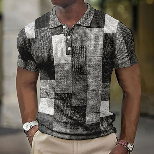 Stylisches Poloshirt für Herren mit atmungsaktivem Material und edlem Design für den Sommer.