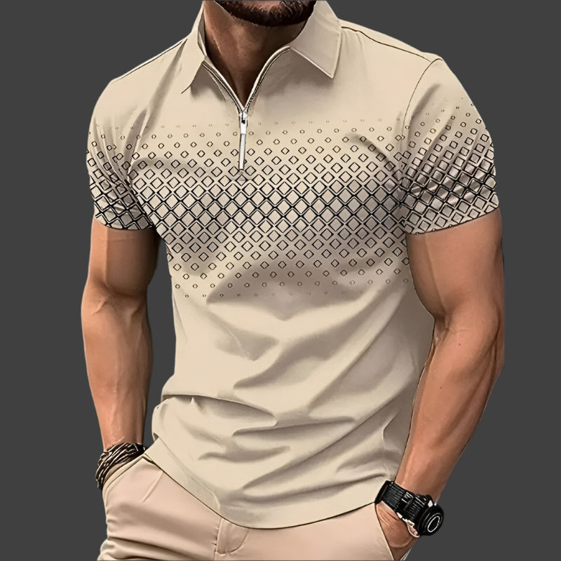 Stylisches Poloshirt für Männer – leicht, atmungsaktiv und perfekt für den Sommer.