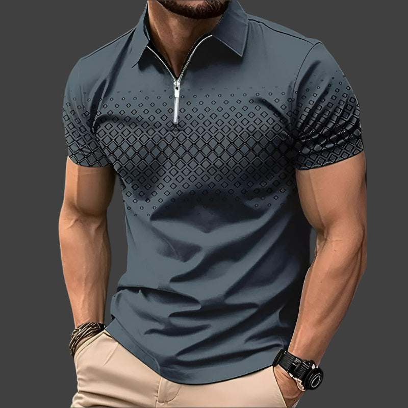Stylisches Poloshirt für Männer – leicht, atmungsaktiv und perfekt für den Sommer.