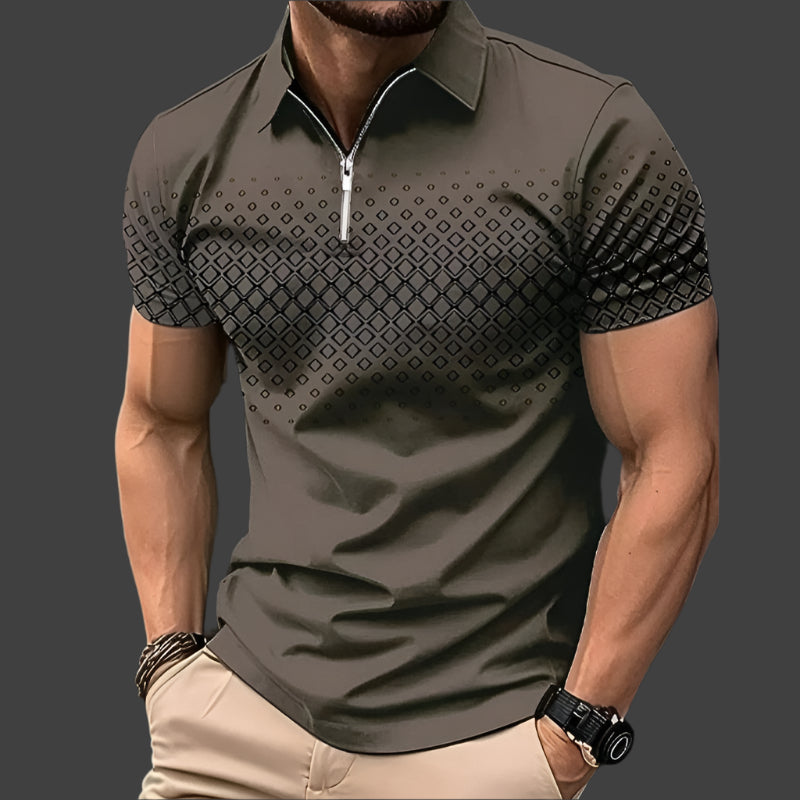 Stylisches Poloshirt für Männer – leicht, atmungsaktiv und perfekt für den Sommer.