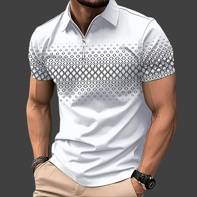 Stylisches Poloshirt für Männer – leicht, atmungsaktiv und perfekt für den Sommer.