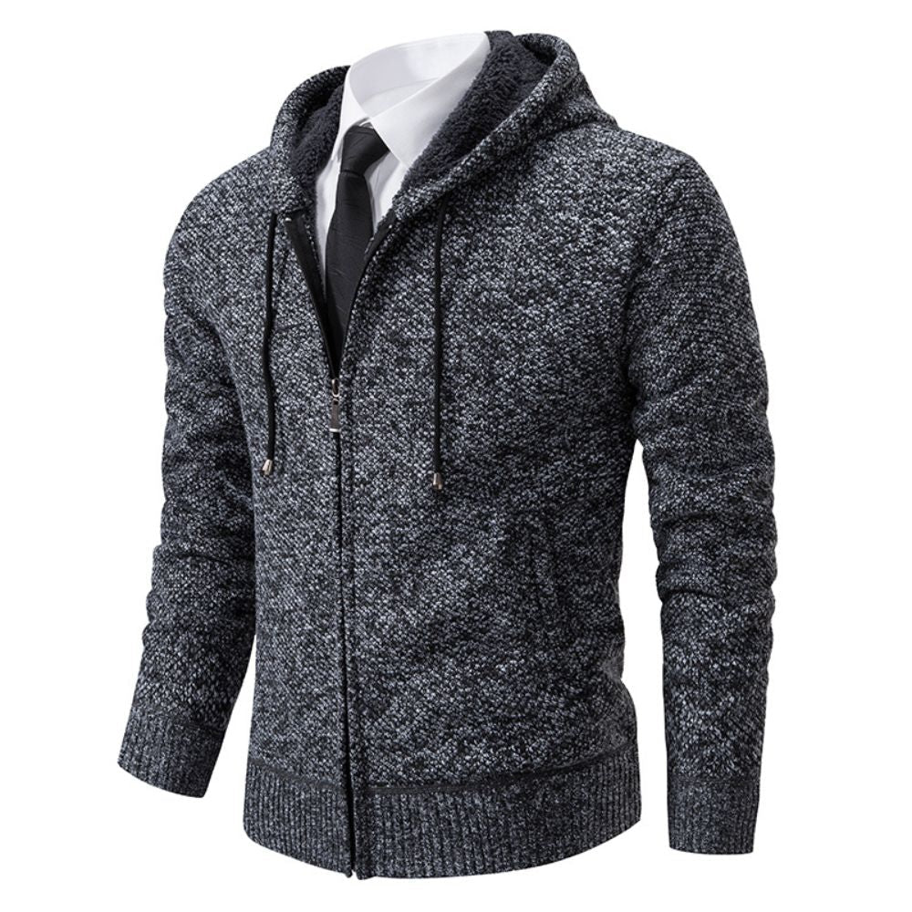 Herren-Thermopullover aus Fleece, warm und bequem, ideal für kalte Wintertage