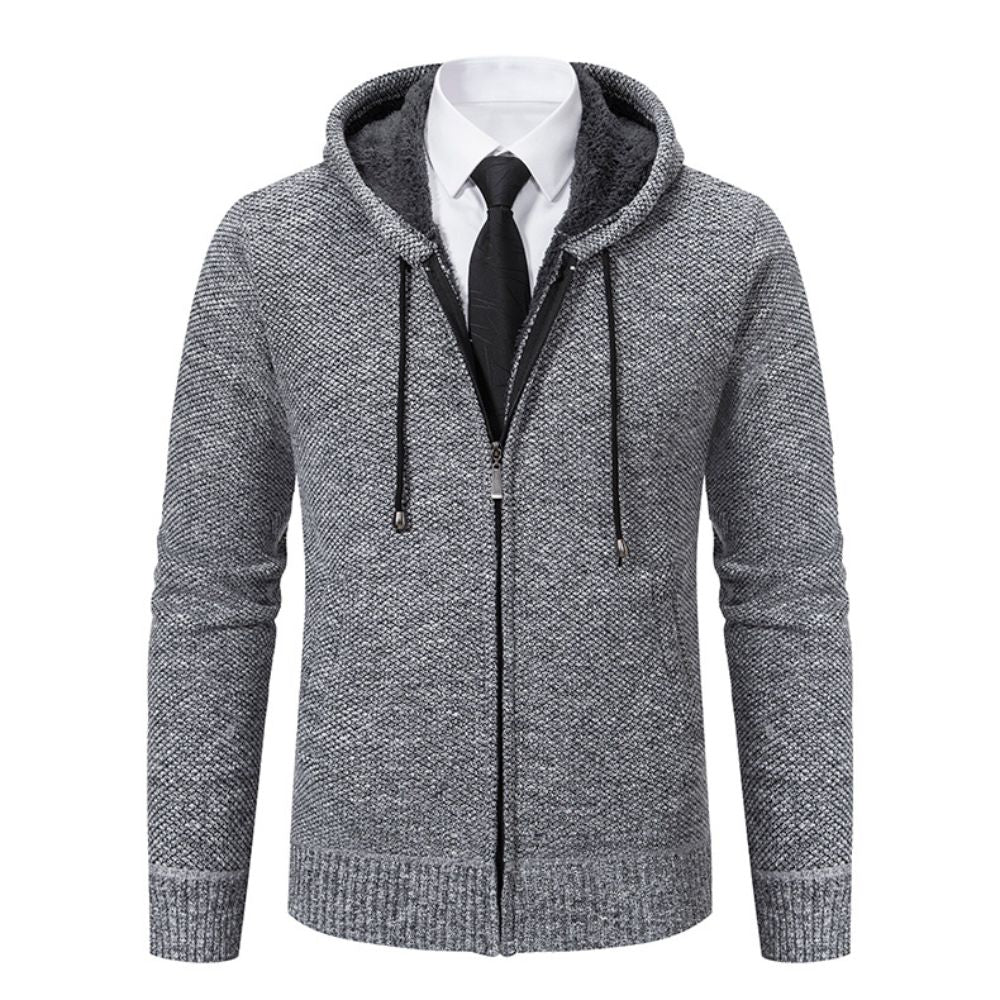 Herren-Thermopullover aus Fleece, warm und bequem, ideal für kalte Wintertage
