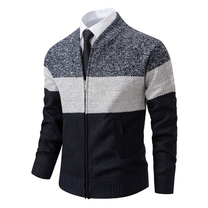 Herren-Thermopullover aus Fleece, warm und bequem, ideal für kalte Wintertage