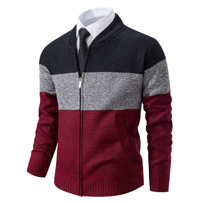 Herren-Thermopullover aus Fleece, warm und bequem, ideal für kalte Wintertage
