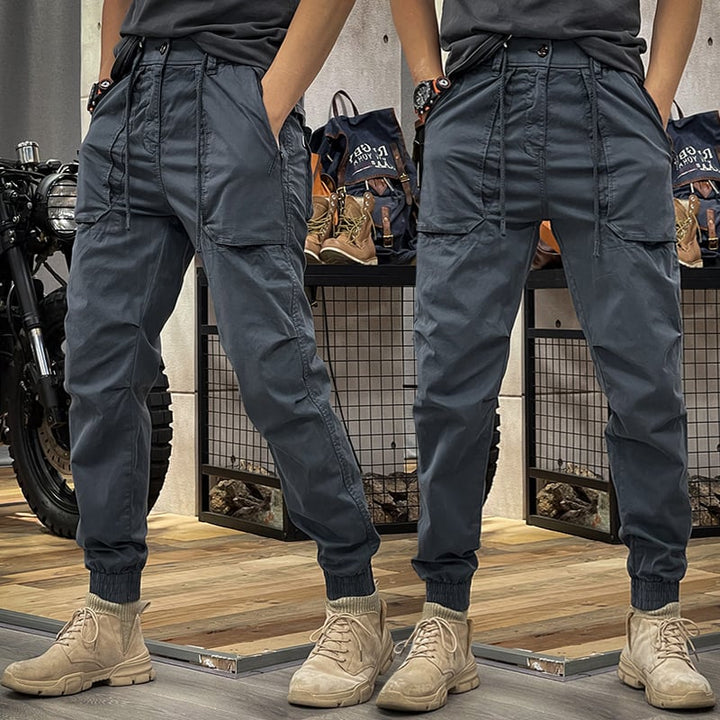 Trendige Cargohose für Männer, funktional und stilvoll für Herbst- und Wintertage