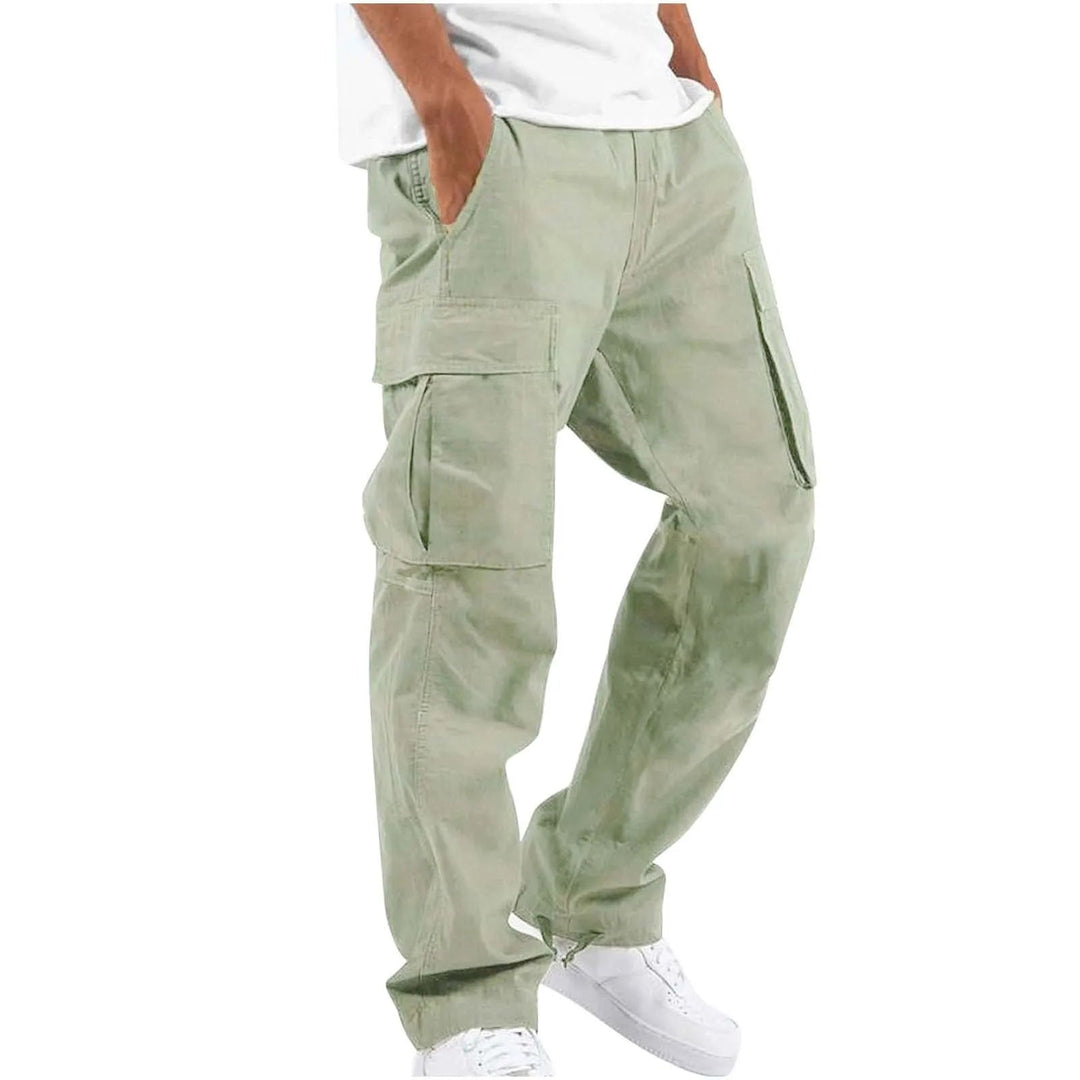 Moderne Cargohose aus leichtem Stoff mit praktischen Taschen, ideal für den Sommer