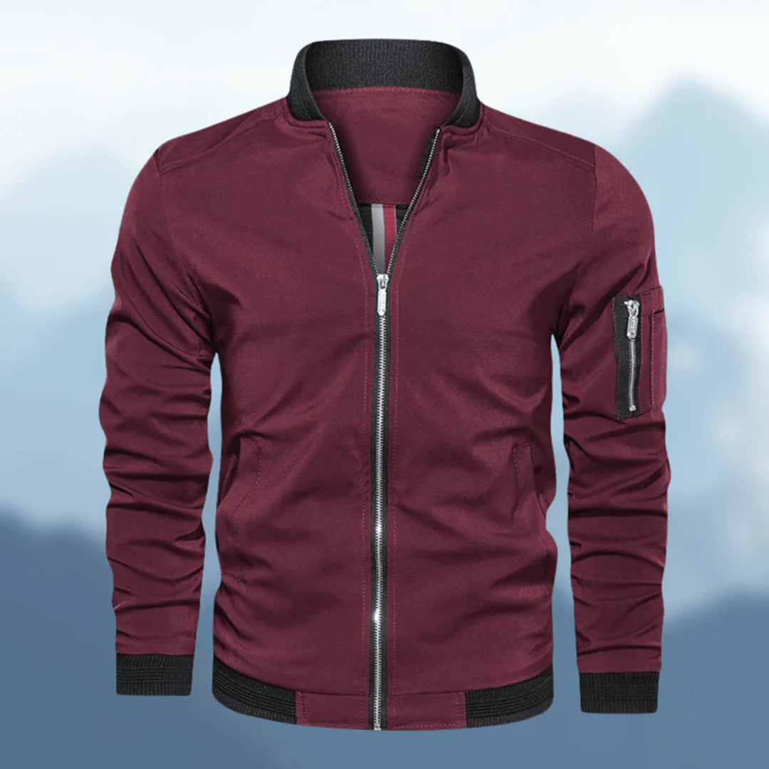 Herren-Winterjacke mit modernem Design, Kapuze und isolierendem Futter für kalte Tage