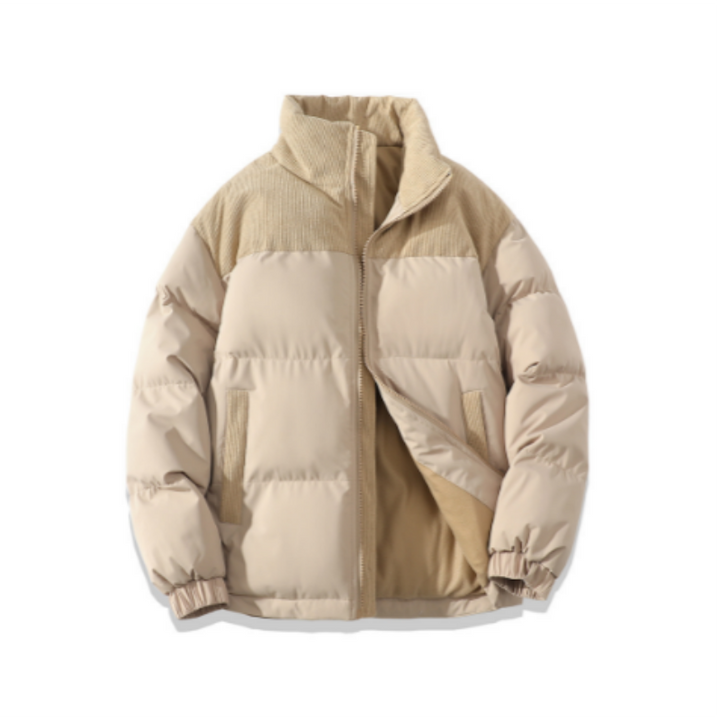 Moderne Herrenjacke mit wasserdichter Funktion, ideal für regnerische Tage und vielseitige Anlässe.