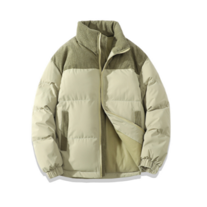 Moderne Herrenjacke mit wasserdichter Funktion, ideal für regnerische Tage und vielseitige Anlässe.
