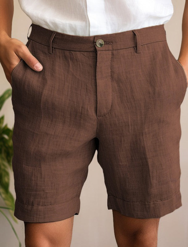 Trendige Leinen-Shorts für den Sommer, ideal für heiße Tage und entspannte Freizeitaktivitäten