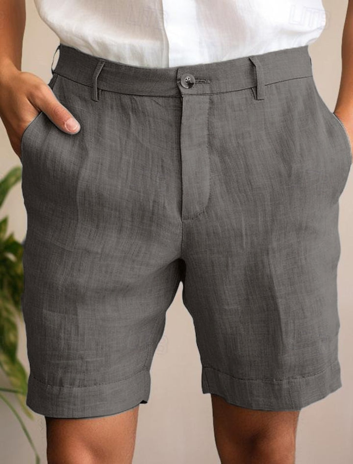 Trendige Leinen-Shorts für den Sommer, ideal für heiße Tage und entspannte Freizeitaktivitäten