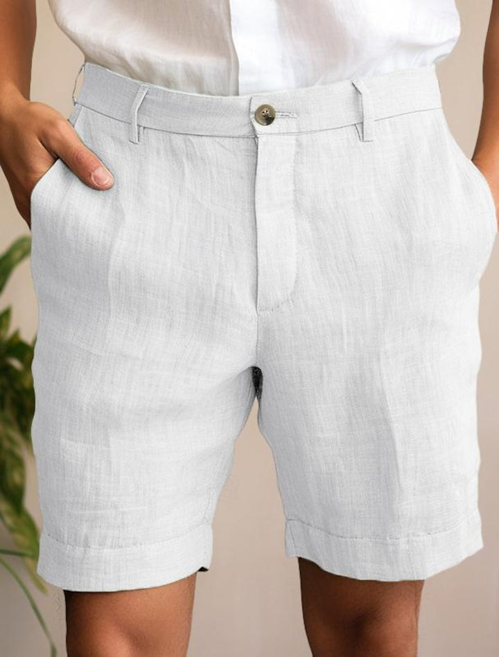 Trendige Leinen-Shorts für den Sommer, ideal für heiße Tage und entspannte Freizeitaktivitäten
