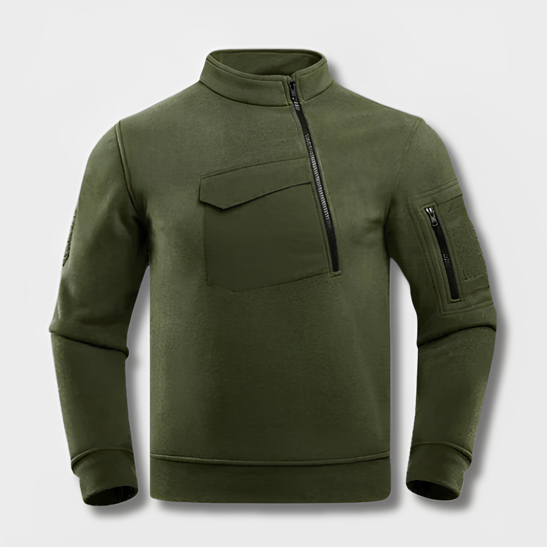Trendige taktische Fleece-Jacke für Herren, vielseitig und funktional für Outdoor-Aktivitäten