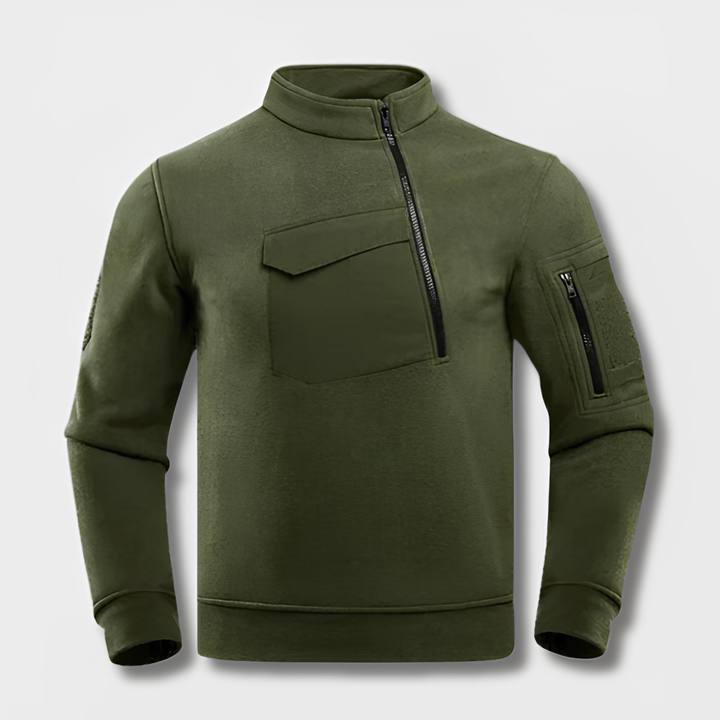 Trendige taktische Fleece-Jacke für Herren, vielseitig und funktional für Outdoor-Aktivitäten