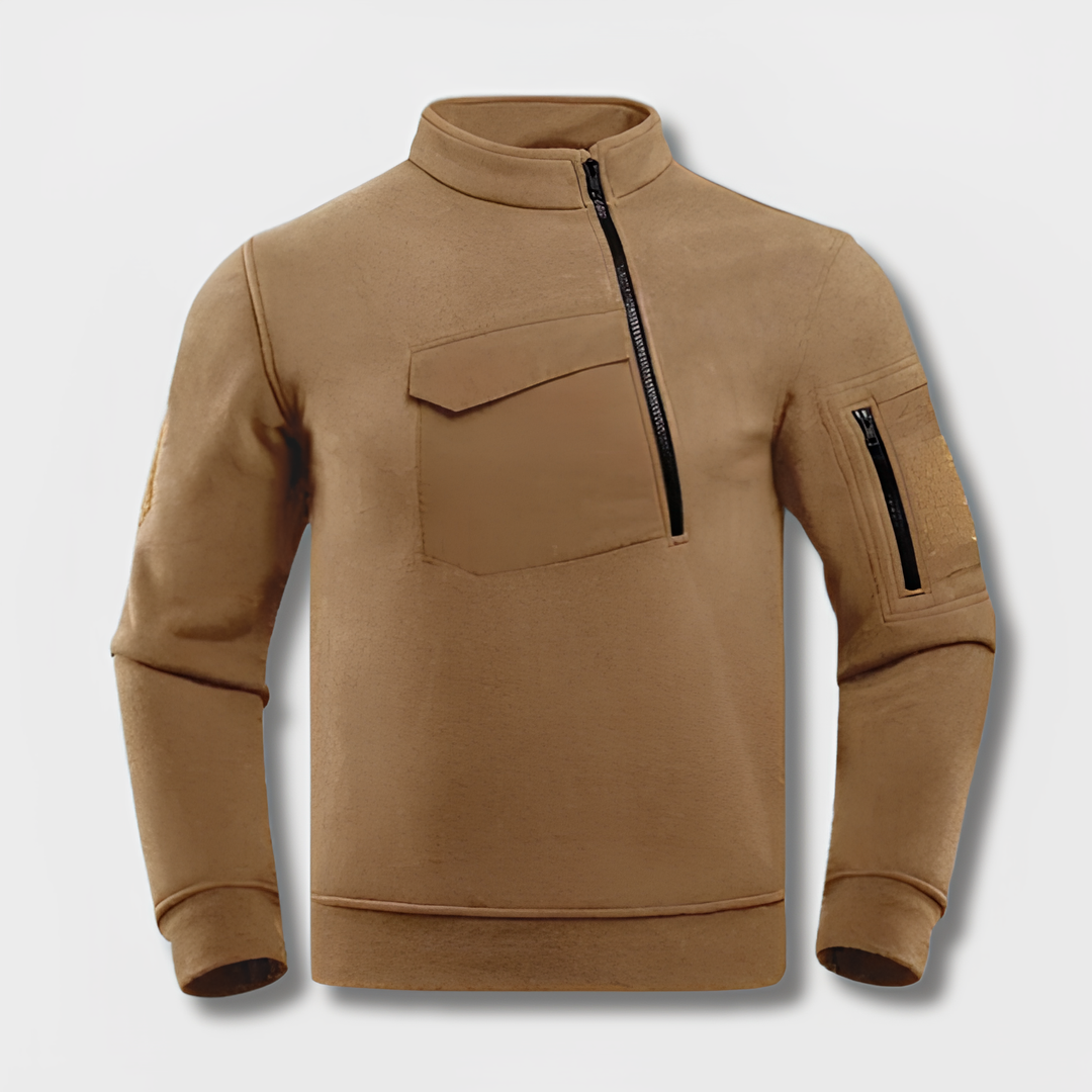 Trendige taktische Fleece-Jacke für Herren, vielseitig und funktional für Outdoor-Aktivitäten