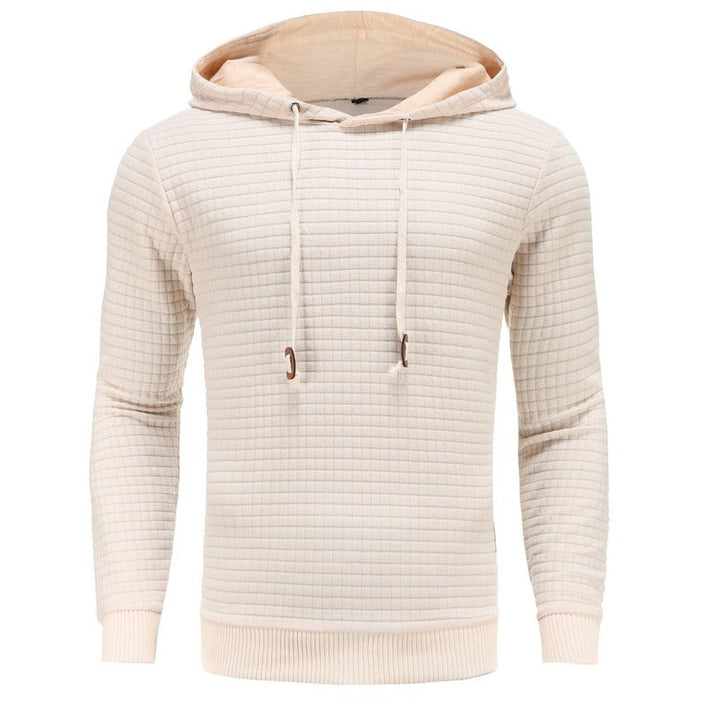 Moderner Herren-Hoodie mit Kapuze und Kängurutasche, ideal für Freizeit und Alltag