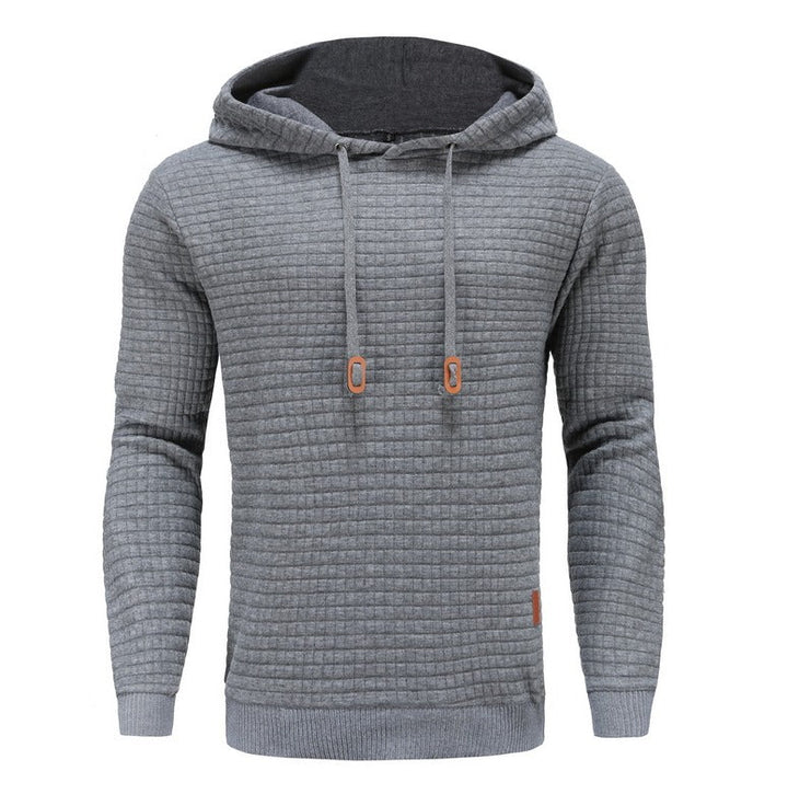 Moderner Herren-Hoodie mit Kapuze und Kängurutasche, ideal für Freizeit und Alltag