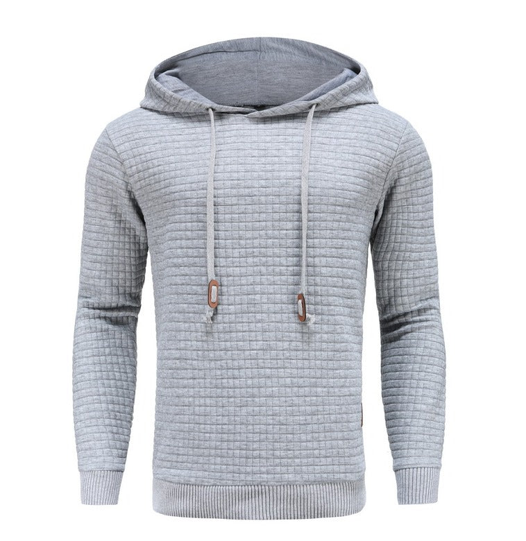 Moderner Herren-Hoodie mit Kapuze und Kängurutasche, ideal für Freizeit und Alltag