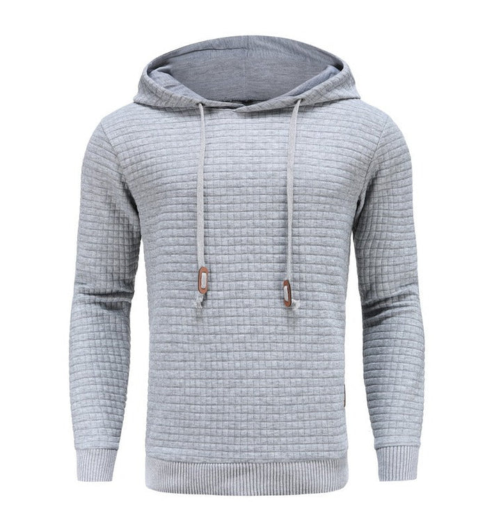 Moderner Herren-Hoodie mit Kapuze und Kängurutasche, ideal für Freizeit und Alltag