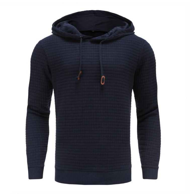 Moderner Herren-Hoodie mit Kapuze und Kängurutasche, ideal für Freizeit und Alltag