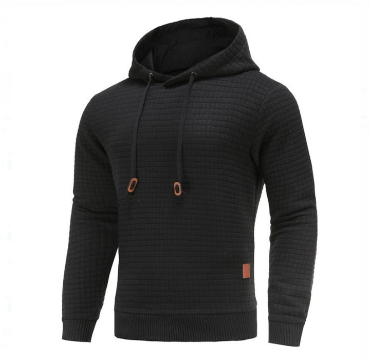 Moderner Herren-Hoodie mit Kapuze und Kängurutasche, ideal für Freizeit und Alltag