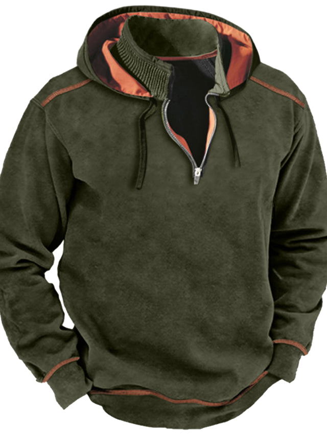 Modischer Kapuzenpullover für Männer, bequem und stilvoll, ideal für Freizeit und sportliche Outfits