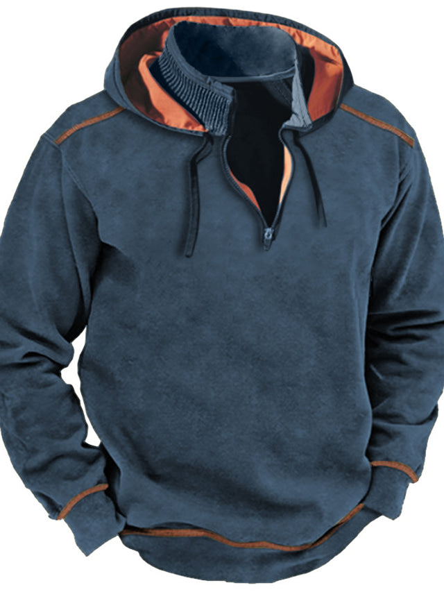 Modischer Kapuzenpullover für Männer, bequem und stilvoll, ideal für Freizeit und sportliche Outfits
