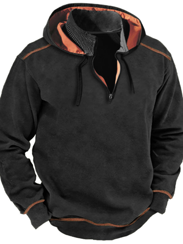 Modischer Kapuzenpullover für Männer, bequem und stilvoll, ideal für Freizeit und sportliche Outfits