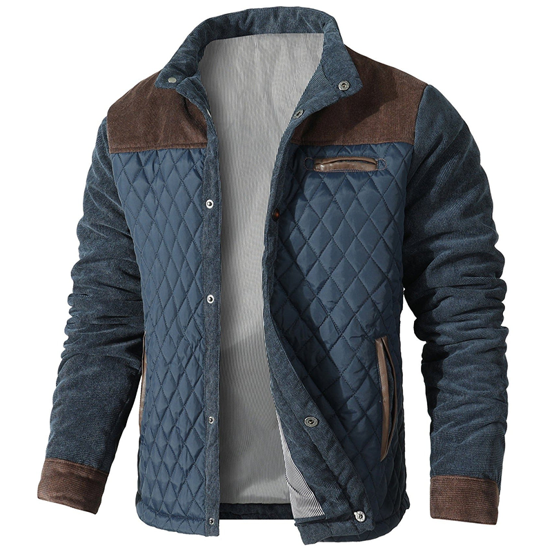 Klassische Herren-Winterjacke mit ultrawarmem Design und elegantem Schnitt für kalte Tage.