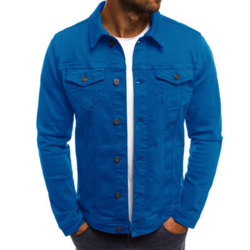 Herren-Freizeitjacke mit leichtem Design, praktischen Taschen und komfortablem Schnitt