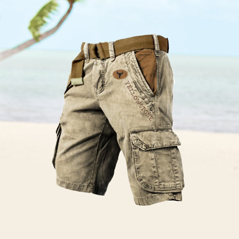 Robuste Cargo-Shorts mit Taschen – ideal für Outdoor-Abenteuer.