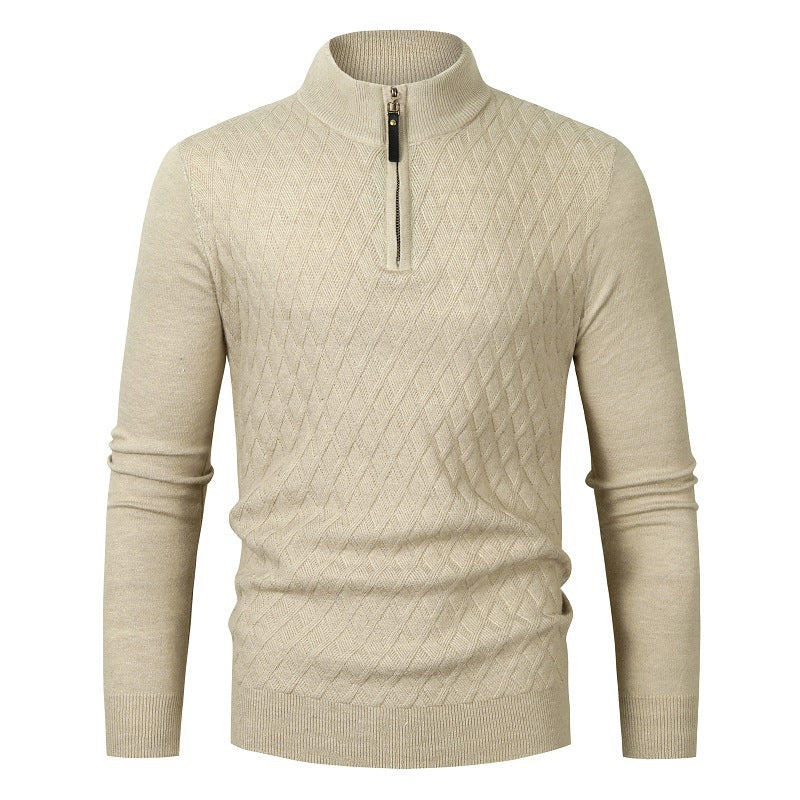Vielseitiger warmer Pullover für Männer, ideal für Herbst- und Wintertage