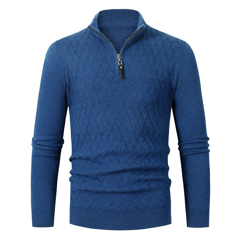 Vielseitiger warmer Pullover für Männer, ideal für Herbst- und Wintertage