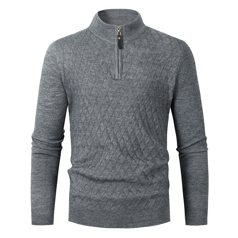 Vielseitiger warmer Pullover für Männer, ideal für Herbst- und Wintertage