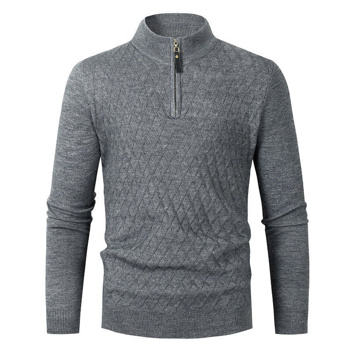 Vielseitiger warmer Pullover für Männer, ideal für Herbst- und Wintertage