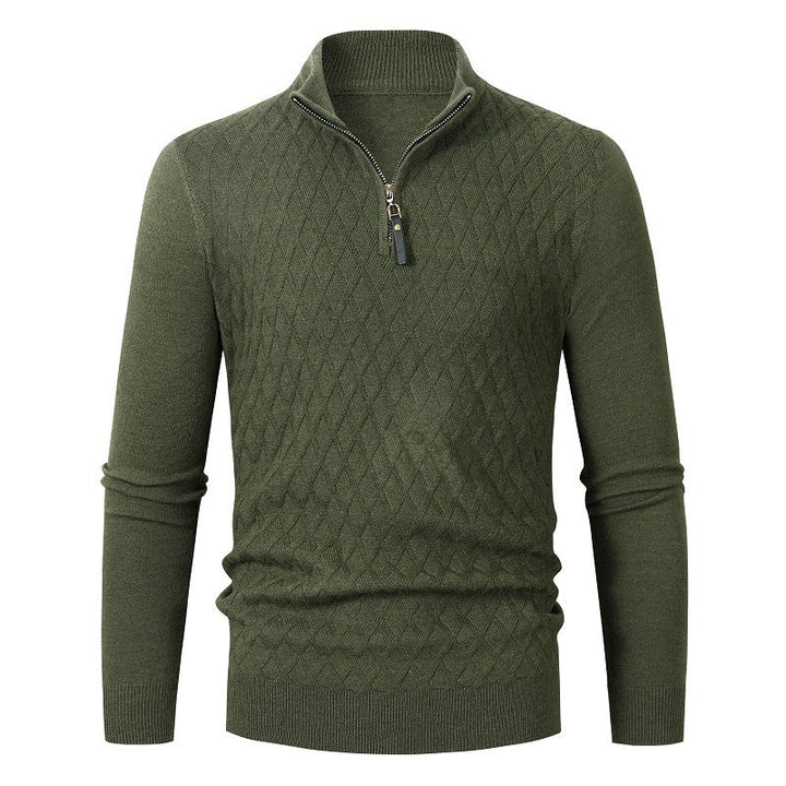 Vielseitiger warmer Pullover für Männer, ideal für Herbst- und Wintertage