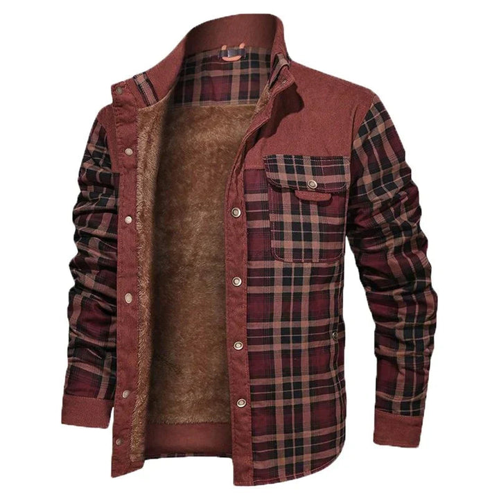 Legere Winterjacke für Herren, sorgt für Wärme und Komfort bei kaltem Wetter