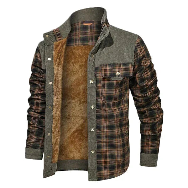 Legere Winterjacke für Herren, sorgt für Wärme und Komfort bei kaltem Wetter