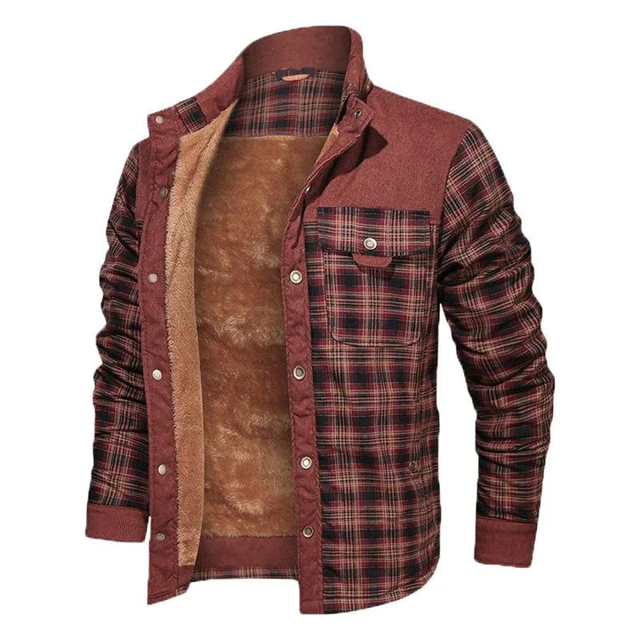 Legere Winterjacke für Herren, sorgt für Wärme und Komfort bei kaltem Wetter