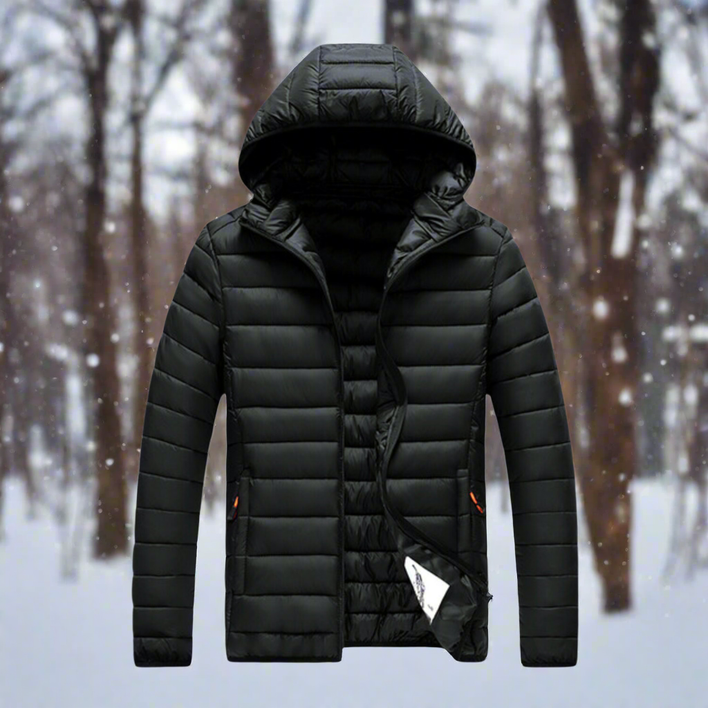 Wasserdichte Winterjacke für Herren, ideal für kaltes und nasses Winterwetter – schützt vor Kälte und Nässe.